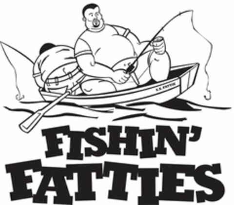 FISHIN' FATTIES Logo (USPTO, 29.12.2009)