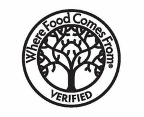 WHERE FOOD COMES FROM VERIFIED Logo (USPTO, 08.01.2010)