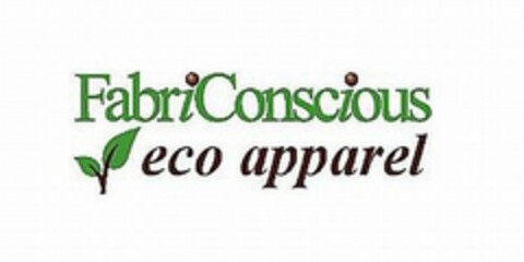 FABRICONSCIOUS ECO APPAREL Logo (USPTO, 05/12/2010)