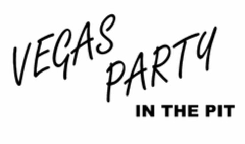 VEGAS PARTY IN THE PIT Logo (USPTO, 22.09.2010)