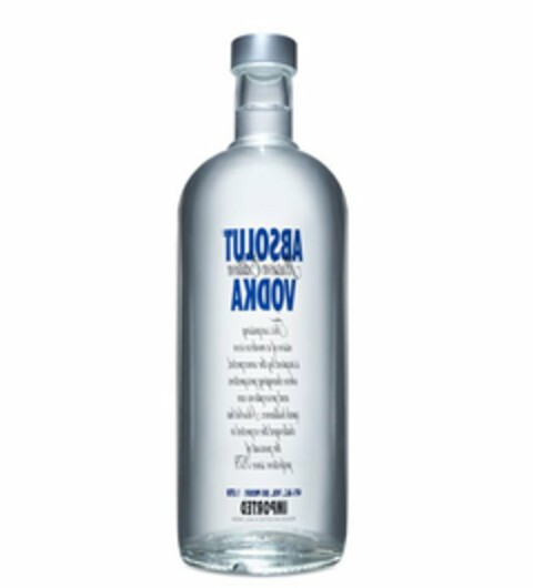 ABSOLUT ILLUSION EDITION VODKA THIS SURPRISING EDITION OF A MODERN ICON IS INSPIRED BY THE UNEXPECTED WHERE CHANGING PERSPECTIVES AND PERCEPTIONS CAN SPARK BRILLIANCE. ABSOLUT HAS CHALLENGED THE EXPECTED IN PURSUIT OF PERFECTION SINCE 1879. 40% ALC/VOL. (80 PROOF) 1 LITER IMPORTED PRODUCED AND BOTTLED IN AHUS SWEDEN Logo (USPTO, 14.12.2010)