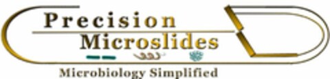 PRECISION MICROSLIDES MICROBIOLOGY SIMPLIFIED Logo (USPTO, 04/28/2011)