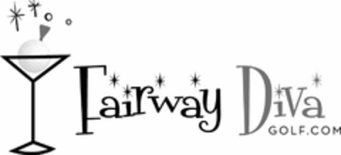 FAIRWAY DIVA GOLF.COM Logo (USPTO, 16.07.2012)