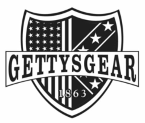 GETTYSGEAR 1863 Logo (USPTO, 05.03.2013)