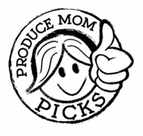 PRODUCE MOM PICKS Logo (USPTO, 27.03.2014)