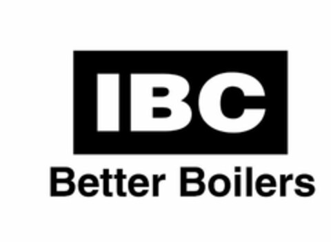 IBC BETTER BOILERS Logo (USPTO, 07.08.2014)