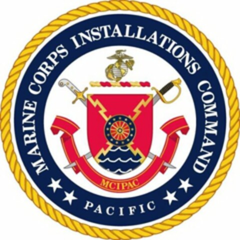 MARINE CORPS INSTALLATIONS COMMAND MCIPAC PACIFIC Logo (USPTO, 06.10.2014)