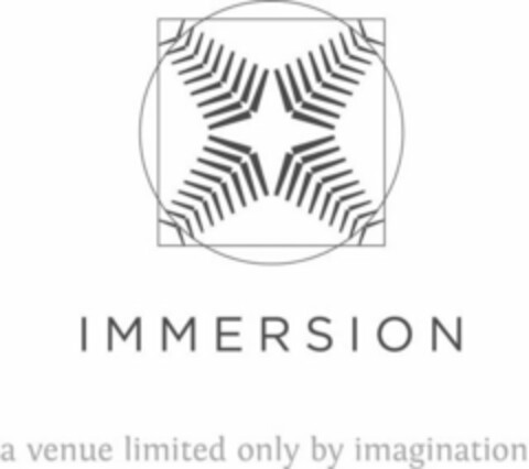 IMMERSION A VENUE LIMITED ONLY BY IMAGINATION Logo (USPTO, 11.11.2014)