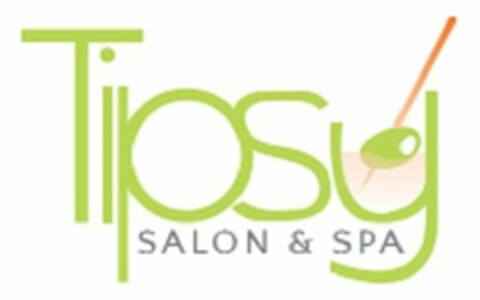 TIPSY SALON & SPA Logo (USPTO, 15.05.2015)