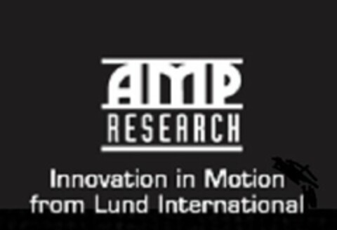 AMP RESEARCH INNOVATION IN MOTION FROM LUND INTERNATIONAL Logo (USPTO, 09/24/2015)