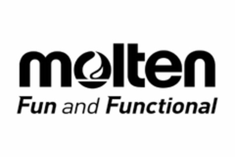 MOLTEN FUN AND FUNCTIONAL Logo (USPTO, 28.10.2015)