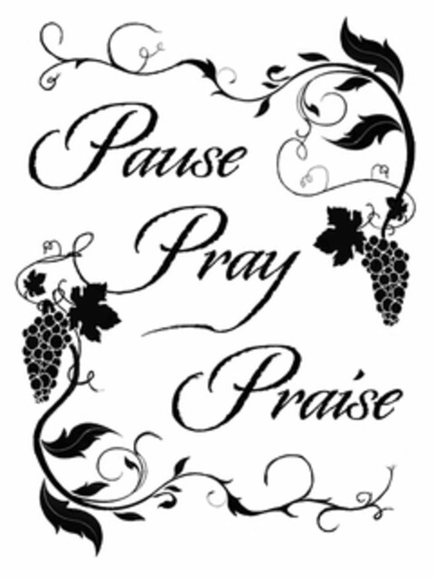 PAUSE PRAY PRAISE Logo (USPTO, 29.09.2016)