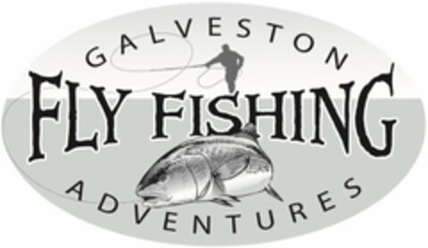 GALVESTON FLY FISHING ADVENTURES Logo (USPTO, 10/10/2016)