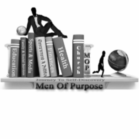 MEN OF PURPOSE JOURNEY TO SELF DISCOVERY Logo (USPTO, 05.05.2017)