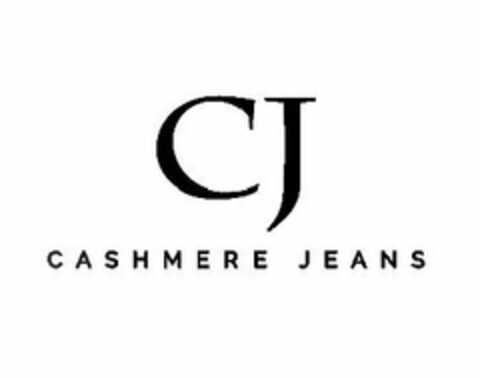 CJ CASHMERE JEANS Logo (USPTO, 19.06.2017)