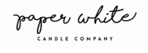 PAPER WHITE CANDLE COMPANY Logo (USPTO, 06/30/2017)