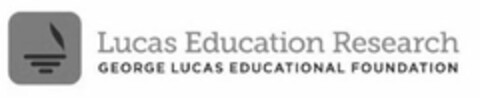 LUCAS EDUCATION RESEARCH GEORGE LUCAS EDUCATIONAL FOUNDATION Logo (USPTO, 05.10.2017)