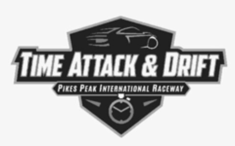 TIME ATTACK & DRIFT PIKES PEAK INTERNATIONAL RACEWAY Logo (USPTO, 13.11.2017)