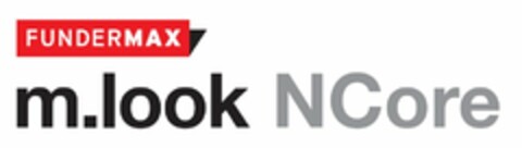 FUNDERMAX M.LOOK NCORE Logo (USPTO, 09.02.2018)