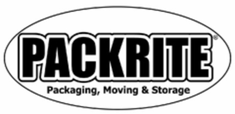 PACKRITE PACKAGING, MOVING & STORAGE Logo (USPTO, 11.02.2018)