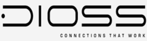 DIOSS CONNECTIONS THAT WORK Logo (USPTO, 08.05.2018)