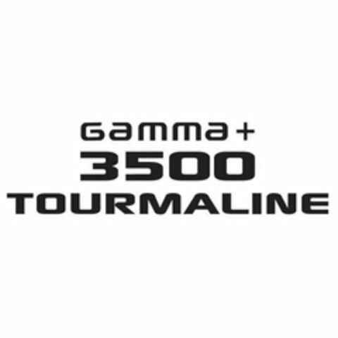 GAMMA + 3500 TOURMALINE Logo (USPTO, 01.06.2018)