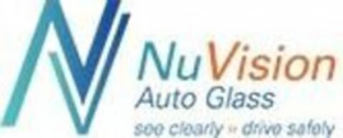 N NUVISION AUTO GLASS SEE CLEARLY DRIVE SAFELY Logo (USPTO, 08/13/2018)