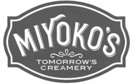 MIYOKO'S TOMORROW'S CREAMERY Logo (USPTO, 31.08.2018)