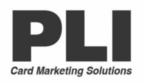 PLI CARD MARKETING SOLUTIONS Logo (USPTO, 12.10.2018)