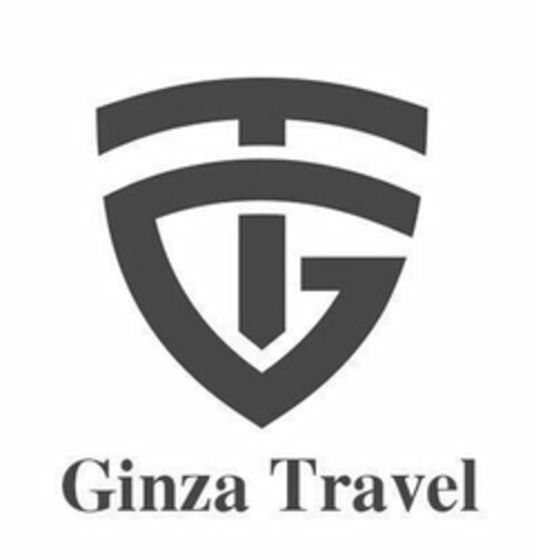 GT GINZA TRAVEL Logo (USPTO, 07.11.2018)