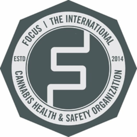 S FOCUS THE INTERNATIONAL CANNABIS HEALTH & SAFETY ORGANIZATION ESTD 2014 Logo (USPTO, 28.12.2018)