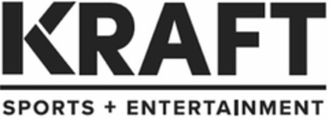 KRAFT SPORTS + ENTERTAINMENT Logo (USPTO, 01/11/2019)