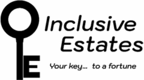 INCLUSIVE ESTATES E YOUR KEY... TO A FORTUNE Logo (USPTO, 13.03.2019)