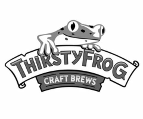 THIRSTYFROG CRAFT BREWS Logo (USPTO, 18.03.2019)