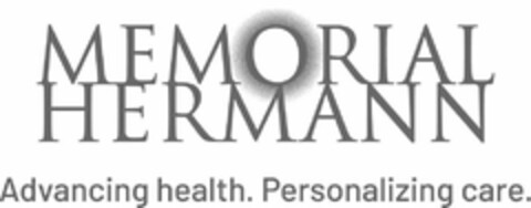 MEMORIAL HERMANN ADVANCING HEALTH. PERSONALIZING CARE. Logo (USPTO, 07.08.2019)