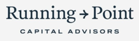 RUNNING POINT CAPITAL ADVISORS Logo (USPTO, 22.10.2019)