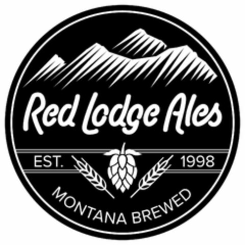 RED LODGE ALES EST. 1998 MONTANA BREWED Logo (USPTO, 05.02.2020)