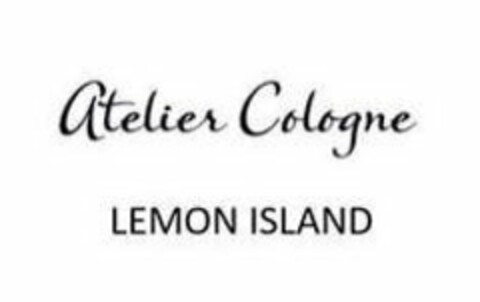 ATELIER COLOGNE LEMON ISLAND Logo (USPTO, 19.05.2020)