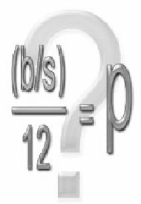 (B/S)/12=P Logo (USPTO, 26.02.2009)