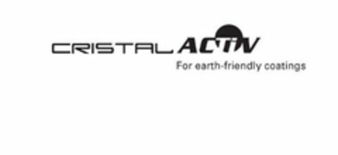 CRISTALACTIV FOR EARTH-FRIENDLY COATINGS Logo (USPTO, 17.02.2010)