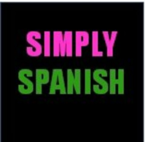 SIMPLY SPANISH Logo (USPTO, 18.03.2010)