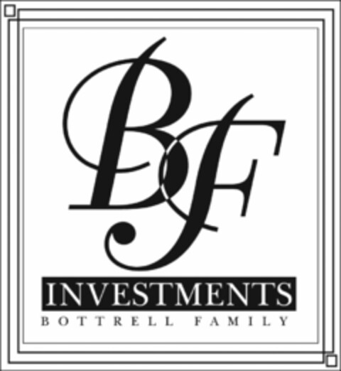 BF INVESTMENTS BOTTRELL FAMILY Logo (USPTO, 28.09.2010)