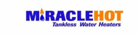 MIRACLE HOT TANKLESS WATER HEATERS Logo (USPTO, 20.10.2010)