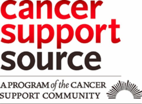 CANCER SUPPORT SOURCE A PROGRAM OF THE CANCER SUPPORT COMMUNITY Logo (USPTO, 19.05.2011)