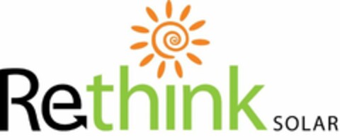 RETHINK SOLAR Logo (USPTO, 14.11.2011)