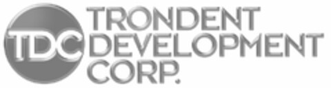 TDC TRONDENT DEVELOPMENT CORP. Logo (USPTO, 12/15/2011)