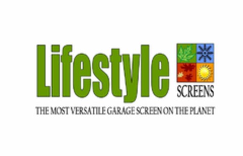 LIFESTYLE SCREENS THE MOST VERSATILE GARAGE SCREEN ON THE PLANET Logo (USPTO, 11.06.2012)