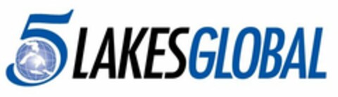 5 LAKES GLOBAL Logo (USPTO, 08/24/2012)