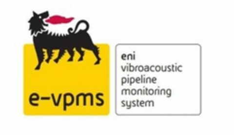 E-VPMS ENI VIBROACOUSTIC PIPELINE MONITORING SYSTEM Logo (USPTO, 04.01.2013)