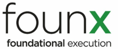 FOUNX FOUNDATIONAL EXECUTION Logo (USPTO, 19.02.2013)